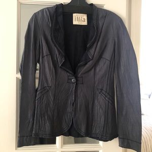Illia Leather Blazer/Jacket